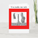 Recherche de vomissement vœux cartes Drôle