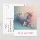 Recherche de cœur cartes postales Romance