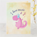 Recherche de music vœux cartes Mignon