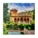 Recherche de alhambra carreaux Aquarelle