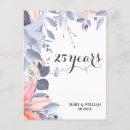 Recherche de 25 ans mariage cartes postales 25e