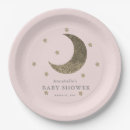 Recherche de lune assiettes en papier Baby