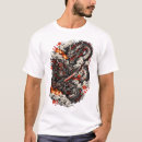 Recherche de dragon japonais vêtements Chemise