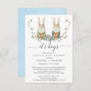 Recherche de vintage twin baby shower invitations Pour tous