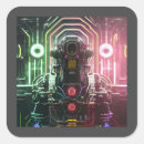 Recherche de sci fi autocollants Robotique