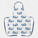 Recherche de baleine tabliers Bleu