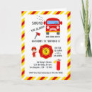 Recherche de pompier invitations Moteur d'incendie