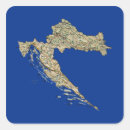 Recherche de la croatie autocollants Nation