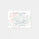 Recherche de succulent post its Girly