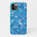 Recherche de queue de sirène iphone coques Bleu