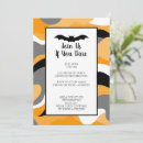 Recherche de noir blanc halloween invitations Fête costumée