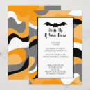 Recherche de blanc orange noir invitations Contemporain