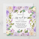 Recherche de lavande carrées invitations Rose