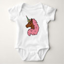 Recherche de crinière bébé vêtements Licorne afro