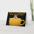 Recherche de humour de café vœux cartes Animal