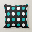 Recherche de turquoise et noir coussins Pour enfants