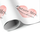 Recherche de mariés papier cadeau Mariée à être