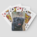 Recherche de regard jeux de cartes Noir