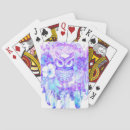 Recherche de hibou jeux de cartes Violet