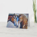 Recherche de deux chevaux vœux cartes Étalon