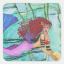 Recherche de peinture de sirène autocollants Imaginaire
