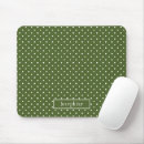 Recherche de pois vert tapis souris Blanc