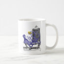Recherche de poulpe de steampunk tasses Feuille de fleur