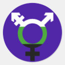 Recherche de symbole de genre autocollants Lgbt