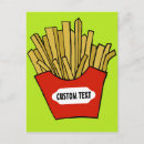 Recherche de frites cartes postales Collation