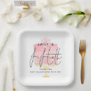 Recherche de faveurs assiettes en papier Élégant