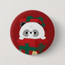 Recherche de panda de noël badges Neige