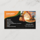 Recherche de travaux de construction cartes visite Excavation