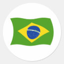 Recherche de drapeau du brésil autocollants Football