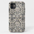 Recherche de motif vintage de damassé iphone coques Pour tous