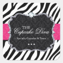 Recherche de zèbre rose autocollants Rayures zèbres