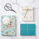 Recherche de couleurs tropicales papier cadeau Aqua