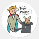 Recherche de magicien autocollants Illusion