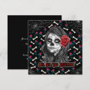 Recherche de mort vivant invitations Gothique
