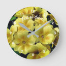 Recherche de fleur jaune horloges Mère