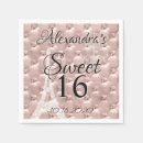 Recherche de paris serviettes Rose doré