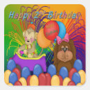 Recherche de singe heureux autocollants Anniversaire