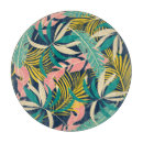 Recherche de motif floral coloré planches à découper Tropical