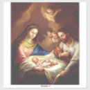 Recherche de naissance de jésus christ autocollants Nativité
