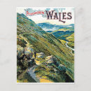 Recherche de voyage pays galles cartes postales Montagnes