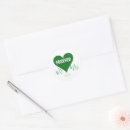 Recherche de vert et blanc mariage autocollants Anniversaire