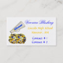 Recherche de acclamation cartes visite Cheerleading