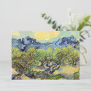Recherche de oliviers invitations Vincent van gogh
