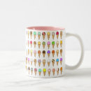 Recherche de motif de glace tasses Nourriture