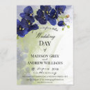 Recherche de orchidée bleue invitations Aquarelle