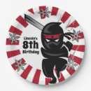 Recherche de ninja assiettes Garçons